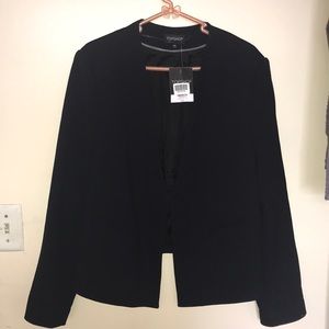 NWT TopShop Asymmetrical Blazer